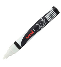Marcatore a gesso liquido Uni Chalk Marker - punta tonda da 1,80 - 2,50 mm - Uni Mitsubishi - busta 4 pezzi