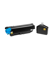Toner Compatibile per Kyocera Ecosys M6630cidn Ciano