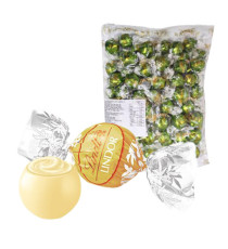 Busta Lindor - cioccolato bianco - 1 kg - Lindt