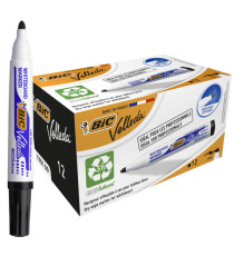 Marcatore Whiteboard Marker Velleda 1701 Recycled Bic - punta tonda 1,5mm - nero - Bic