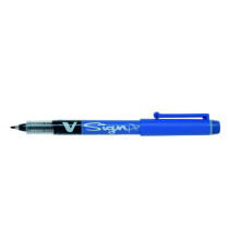 Pennarello V Signpen punta feltro - 2 mm - blu - Pilot