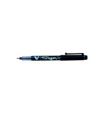 Pennarello V Signpen punta feltro - 2 mm - nero - Pilot