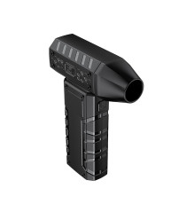 Soffiatore Elettrico Portatile Hoco HX67 Nero 80.000 RPM 100 Livelli Turbo 60W Batteria 3000mAh Display LED USB-C