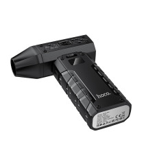 Soffiatore Elettrico Portatile Hoco HX67 Nero 80.000 RPM 100 Livelli Turbo 60W Batteria 3000mAh Display LED USB-C