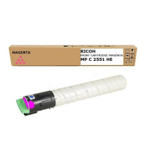TONER ORIGINALE RICOH MPC2051 CIANO 842064 PER RICOH AFICIO MP C2030,MP C2051,MP C2530, MP C2551 9.500 PAGINE