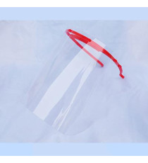 VISIERA PROTETTIVA IN PVC MOD. PROTEGGE PLUS CON GOMMAPIUMA - ELASTICO RIPOSIZIONABILE - CERTIFICATO CATEGORIA 1 VISIERA PROTETTIVA IN PVC MOD. PROTEGGE PLUS CON GOMMAPIUMA - ELASTICO RIPOSIZIONABILE - CERTIFICATO CATEGORIA 1