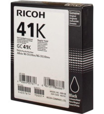 ORIGINALE RICOH GC41KL GEL NERA 405765 PER RICOH Aficio SG 3110DN SG 3100SNW 3110SFNW SG2100N 7100DN GC-41KL 600 PAGINE 