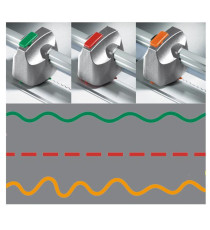 Lame assortite per taglierina Hobby 507  A4  320 mm  taglio ondulato tratteggiato zigrinato  per taglierina Hobby 507  D