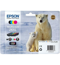 ORIGINALE EPSON T2634 GIALLA C13T26344012 EPSON EXPRESSION PREMIUM XP600 XP605 XP700 XP800 26XL CAPACITA' 9.7ML 700 PAGINE ORIGINALE EPSON T2634 GIALLA C13T26344012 EPSON EXPRESSION PREMIUM XP600 XP605 XP700 XP800 26XL CAPACITA' 9.7ML 700 PAGINE