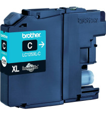 CARTUCCIA LC 125 CIANO COMPATIBILE PER BORTHER DCP-J4110W,MFC-J4410,J4510,J4610,J4710D LC125 capacità 1.200 pagine