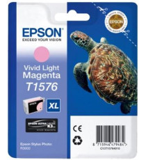 ORIGINALE EPSON T1575XL CIANO CHIARO C13T15754010 PER EPSON STYLUS PHOTO R3000 R3000 T1575