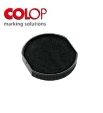 CUSCINETTO R/17 NERO ROTONDO TAMPONE DI RICAMBIO PER TIMBRO COLOP R17 MISURA DIAMETRO 17MM