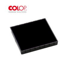 CUSCINETTO Q/12 NERO QUADRATO TAMPONE DI RICAMBIO PER TIMBRO COLOP Q12 MISURA 12X12MM