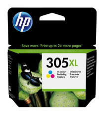 CARTUCCIA HP 305 COLORE ORIGINALE 3YM60AE PER HP DESKJET 2710,2720,2724 ENVY 6010,6020,6032,6420,6422 CAPACITA' 100 PAGINE
