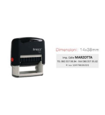 TIMBRO TRAXX 9010 AUTOINCHIOSTRANTE PERSONALIZZATO  TRAXX 9010 9X25mm QUALITA' PROFESSIONALE TIMBRO TRAXX 9010 AUTOINCHIOSTRANTE PERSONALIZZATO  TRAXX 9010 9X25mm QUALITA' PROFESSIONALE