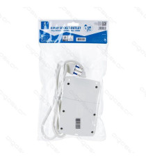 MULTIPRESA CIABATTA ELETTRICA SCHUKO 4 POSTI CON INTERRUTTORE GENERALE CAVO DA 1,5 METRI SPINA 16A 250V P40/10A a 10A/16A/F MULTIPRESA CIABATTA ELETTRICA SCHUKO 4 POSTI CON INTERRUTTORE GENERALE CAVO DA 1,5 METRI SPINA 16A 250V P40/10A a 10A/16A/F