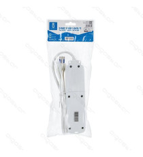 MULTIPRESA CIABATTA ELETTRICA SCHUKO 4 POSTI CON INTERRUTTORE GENERALE CAVO DA 1,5 METRI SPINA 16A 250V P40/10A a 10A/16A MULTIPRESA CIABATTA ELETTRICA SCHUKO 4 POSTI CON INTERRUTTORE GENERALE CAVO DA 1,5 METRI SPINA 16A 250V P40/10A a 10A/16A