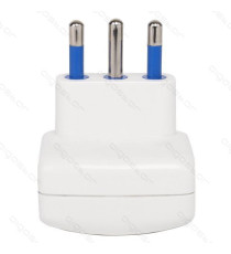 ADATTATORE TRIPLO CON SPINA 16A/250V S17 3 PRESE (2 PRESE P17/11 e 1 PRESA P40) BIANCO MAX 1500W CON PROTEZIONE BAMBINI ADATTATORE TRIPLO CON SPINA 16A/250V S17 3 PRESE (2 PRESE P17/11 e 1 PRESA P40) BIANCO MAX 1500W CON PROTEZIONE BAMBINI