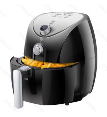 FRIGGITRICE AD ARIA DA 3.2 LITRI - 1500W - CIRCOLAZIONE ARIA 360 GRADI - IN ACCIAIO INOX TIMER E CONTROLLO TEMPERATURA AIGOSTAR FRIGGITRICE AD ARIA DA 3.2 LITRI - 1500W - CIRCOLAZIONE ARIA 360 GRADI - IN ACCIAIO INOX TIMER E CONTROLLO TEMPERATURA AIGOSTAR