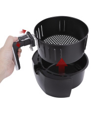FRIGGITRICE AD ARIA DA 3.2 LITRI - 1500W - CIRCOLAZIONE ARIA 360 GRADI - IN ACCIAIO INOX TIMER E CONTROLLO TEMPERATURA AIGOSTAR FRIGGITRICE AD ARIA DA 3.2 LITRI - 1500W - CIRCOLAZIONE ARIA 360 GRADI - IN ACCIAIO INOX TIMER E CONTROLLO TEMPERATURA AIGOSTAR