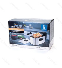 FRIGGITRICE AD OLIO DA 3 LITRI EXCLUSIVE - 2200W IN ACCIAIO INOX CAMERA SMALTATA TERMOSTATO REGOLABILE FILTRO ANTI-FUMO AIGOSTAR FRIGGITRICE AD OLIO DA 3 LITRI EXCLUSIVE - 2200W IN ACCIAIO INOX CAMERA SMALTATA TERMOSTATO REGOLABILE FILTRO ANTI-FUMO AIGOSTAR