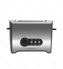 TOSTAPANE 2 POSTI 900W - ACCIAIO INOX - 7 REGOLAZIONI DI COTTURA - FUNZIONE SCONGELAMENTO -  L283*W170*H178mm - AIGOSTAR TOSTAPANE 2 POSTI 900W - ACCIAIO INOX - 7 REGOLAZIONI DI COTTURA - FUNZIONE SCONGELAMENTO -  L283*W170*H178mm - AIGOSTAR