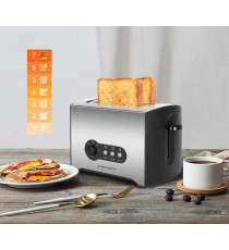 TOSTAPANE 2 POSTI 900W - ACCIAIO INOX - 7 REGOLAZIONI DI COTTURA - FUNZIONE SCONGELAMENTO -  L283*W170*H178mm - AIGOSTAR TOSTAPANE 2 POSTI 900W - ACCIAIO INOX - 7 REGOLAZIONI DI COTTURA - FUNZIONE SCONGELAMENTO -  L283*W170*H178mm - AIGOSTAR