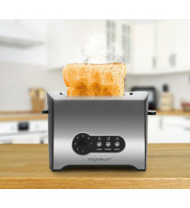 TOSTAPANE 2 POSTI 900W - ACCIAIO INOX - 7 REGOLAZIONI DI COTTURA - FUNZIONE SCONGELAMENTO -  L283*W170*H178mm - AIGOSTAR TOSTAPANE 2 POSTI 900W - ACCIAIO INOX - 7 REGOLAZIONI DI COTTURA - FUNZIONE SCONGELAMENTO -  L283*W170*H178mm - AIGOSTAR