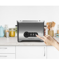 TOSTAPANE 2 POSTI 900W - ACCIAIO INOX - 7 REGOLAZIONI DI COTTURA - FUNZIONE SCONGELAMENTO -  L283*W170*H178mm - AIGOSTAR TOSTAPANE 2 POSTI 900W - ACCIAIO INOX - 7 REGOLAZIONI DI COTTURA - FUNZIONE SCONGELAMENTO -  L283*W170*H178mm - AIGOSTAR