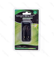 CARICABATTERIE AIGOSTAR RICARICA FAST 2 SLOT (N° 2 AA o N° 2 AAA) CARICA BATTERIE SITLO MINISTILO DC 5V 1A AA 1800mA / AAA 900mA CARICABATTERIE AIGOSTAR RICARICA FAST 2 SLOT (N° 2 AA o N° 2 AAA) CARICA BATTERIE SITLO MINISTILO DC 5V 1A AA 1800mA / AAA 900mA