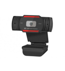 WEBCAM CONCEPTRONIC AMDIS04R CON MICROFONO INTEGRATO - NERA - FULL HD 1080P USB CMOS Sensor RISOLUZIONE 1920x1080  WEBCAM CONCEPTRONIC AMDIS04R CON MICROFONO INTEGRATO - NERA - FULL HD 1080P USB CMOS Sensor RISOLUZIONE 1920x1080