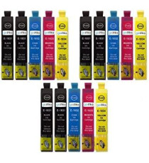 10 CARTUCCE T1631 T1632 T1633 T1634 COMPATIBILI C13T16364010 PER EPSON WF2010W 2510WF 2520NF 16XL N 4 T1631 + N 2 T1632/3/4