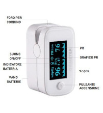 PULSOSSIMETRO DITO YM-101 DISPLAY 1.5 LED ROSSO - SATURIMETRO MISURAZIONE OSSIGENO NEL SANGUE! PULSOSSIMETRO DITO YM-101 DISPLAY 1.5 LED ROSSO - SATURIMETRO MISURAZIONE OSSIGENO NEL SANGUE!
