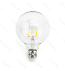 LAMPADINA LED FILAMENTO G95 6W ATTACCO E27 750 LUMEN 2700K LUCE CALDA D95*H135mm ANGOLO 360 GRADI EQUIVALE A 57W INCADESCENZA LAMPADINA LED FILAMENTO G95 6W ATTACCO E27 750 LUMEN 2700K LUCE CALDA D95*H135mm ANGOLO 360 GRADI EQUIVALE A 57W INCADESCENZA