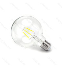 LAMPADINA LED FILAMENTO G95 6W ATTACCO E27 750 LUMEN 2700K LUCE CALDA D95*H135mm ANGOLO 360 GRADI EQUIVALE A 57W INCADESCENZA LAMPADINA LED FILAMENTO G95 6W ATTACCO E27 750 LUMEN 2700K LUCE CALDA D95*H135mm ANGOLO 360 GRADI EQUIVALE A 57W INCADESCENZA