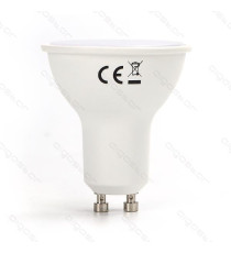 FARETTO LED GU10 A5 6W 420 LUMEN COLOR BOX 3000K LUCE CALDA MISURA D50*H55mm EQUIVALE A 40W INCANDESCENZA 