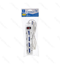 MULTIPRESA CIABATTA ELETTRICA SCHUKO 5 POSTI CON INTERRUTTORE CAVO DA 1,5 MT SPINA 10A 250V S11 PRESA 16A 250V 5 WAY P40 MULTIPRESA CIABATTA ELETTRICA SCHUKO 5 POSTI CON INTERRUTTORE CAVO DA 1,5 MT SPINA 10A 250V S11 PRESA 16A 250V 5 WAY P40