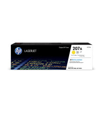 HP W2211A CIANO TONER ORIGINALE 207A PER HP Color LaserJet Pro Color Pro M255,MFP M282nw/M283fw CAPACITA' 1.250 PAGINE
