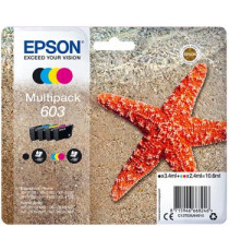 ORIGINALE EPSON T603 NERA C13T03U14010 PER EPSON PER XP-2100,3100,WF-2810,2830,2835 CAPACITA' 150 PAGINE ORIGINALE EPSON T603 NERA C13T03U14010 PER EPSON PER XP-2100,3100,WF-2810,2830,2835 CAPACITA' 150 PAGINE