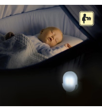 LUCE NOTTURNA LED 0,5W 1,5LUMEN CON INTERRUTTORE ON-OFF (2) 6500K LUCE BIANCA SPINA ITALIANA - AC220-240V CRI60 L85*W74*H72mm LUCE NOTTURNA LED 0,5W 1,5LUMEN CON INTERRUTTORE ON-OFF (2) 6500K LUCE BIANCA SPINA ITALIANA - AC220-240V CRI60 L85*W74*H72mm