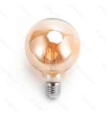 LAMPADINA LED FILAMENTO AMBRATA G95 4W ATTACCO E27 380 LUMEN 2200K LUCE CALDA D95*H135mm ANGOLO 360 EQUIVALE A 34W INCADESCENZA LAMPADINA LED FILAMENTO AMBRATA G95 4W ATTACCO E27 380 LUMEN 2200K LUCE CALDA D95*H135mm ANGOLO 360 EQUIVALE A 34W INCADESCENZA