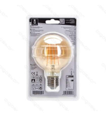 LAMPADINA LED FILAMENTO AMBRATA G95 8W ATTACCO E27 650 LUMEN 2200K LUCE CALDA D95*H135mm ANGOLO 360 EQUIVALE A 51W INCADESCENZA LAMPADINA LED FILAMENTO AMBRATA G95 8W ATTACCO E27 650 LUMEN 2200K LUCE CALDA D95*H135mm ANGOLO 360 EQUIVALE A 51W INCADESCENZA
