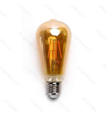 LAMPADINA LED FILAMENTO AMBRATA G80 4W ATTACCO E27 380 LUMEN 2200K LUCE CALDA D80*H120mm ANGOLO 360 EQUIVALE A 34W INCADESCENZA LAMPADINA LED FILAMENTO AMBRATA G80 4W ATTACCO E27 380 LUMEN 2200K LUCE CALDA D80*H120mm ANGOLO 360 EQUIVALE A 34W INCADESCENZA