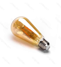 LAMPADINA LED FILAMENTO AMBRATA ST64 8W ATTACCO E27 800 LUMEN 2200K LUCE CALDA D64*H142mm ANGOLO 360 EQUIVALE A 60W INCADESCENZA LAMPADINA LED FILAMENTO AMBRATA ST64 8W ATTACCO E27 800 LUMEN 2200K LUCE CALDA D64*H142mm ANGOLO 360 EQUIVALE A 60W INCADESCENZA