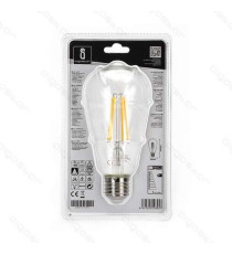 LAMPADINA LED FILAMENTO ST64 6W ATTACCO E27 700 LUMEN 2700K LUCE CALDA D64*H142mm ANGOLO 360 EQUIVALE A 54W INCADESCENZA LAMPADINA LED FILAMENTO ST64 6W ATTACCO E27 700 LUMEN 2700K LUCE CALDA D64*H142mm ANGOLO 360 EQUIVALE A 54W INCADESCENZA