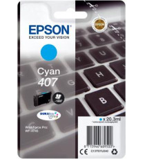 EPSON 407 NERA C13T07U140 CARTUCCIA ORIGINALE PER EPSON WorkForce Pro WF-4745 CAPACITA' 41,2ml 2.600 PAGINE