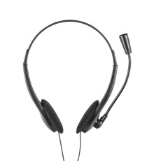 CUFFIA STEREO CON MICROFONO ZIVA TRUST 21517 - JACK 3.5MM - CUFFIE CON MICROFONO REGOLABILE CON CAVO 1,8MT CUFFIA STEREO CON MICROFONO ZIVA TRUST 21517 - JACK 3.5MM - CUFFIE CON MICROFONO REGOLABILE CON CAVO 1,8MT