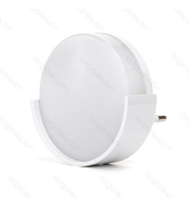 LUCE NOTTURNA LED 1W 40LUMEN CON SENSORE GIORNO/NOTTE MOD.1 6500K LUCE BIANCA SPINA ITALIANA - MISURA L75*W63*H95mm LUCE NOTTURNA LED 1W 40LUMEN CON SENSORE GIORNO/NOTTE MOD.1 6500K LUCE BIANCA SPINA ITALIANA - MISURA L75*W63*H95mm
