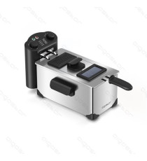 FRIGGITRICE AD OLIO DA 3 LITRI CLASSIC - 2200W IN ACCIAIO INOX - CAMERA SMALTATA - TERMOSTATO REGOLABILE - AIGOSTAR FRIGGITRICE AD OLIO DA 3 LITRI CLASSIC - 2200W IN ACCIAIO INOX - CAMERA SMALTATA - TERMOSTATO REGOLABILE - AIGOSTAR