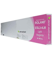 CARTUCCIA ESL3-4LC LIGHT CIANO COMPATIBILE INK PIGMENTATO PER ROLAND 540,640,740 SC,SJ,XC,XJ,VS,RS,VP,SP SERIES CAPACITA' 440ml